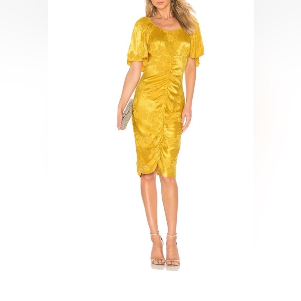 Tularosa kinsley dress in Golden Yellow Size Small.